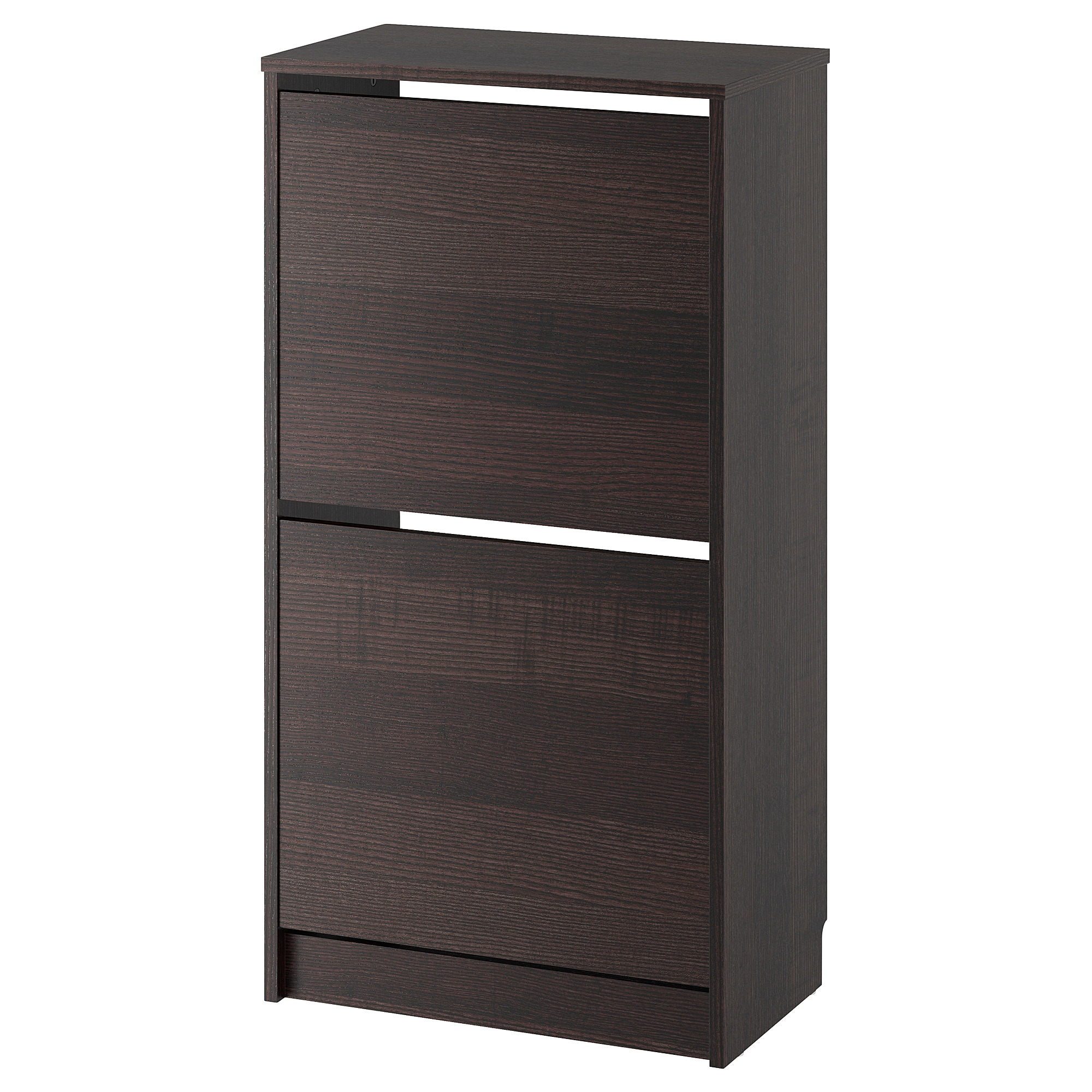 

Шкафчик для обуви IKEA BISSA 2 ящика черно-коричневый 49x93 см 902.484.26