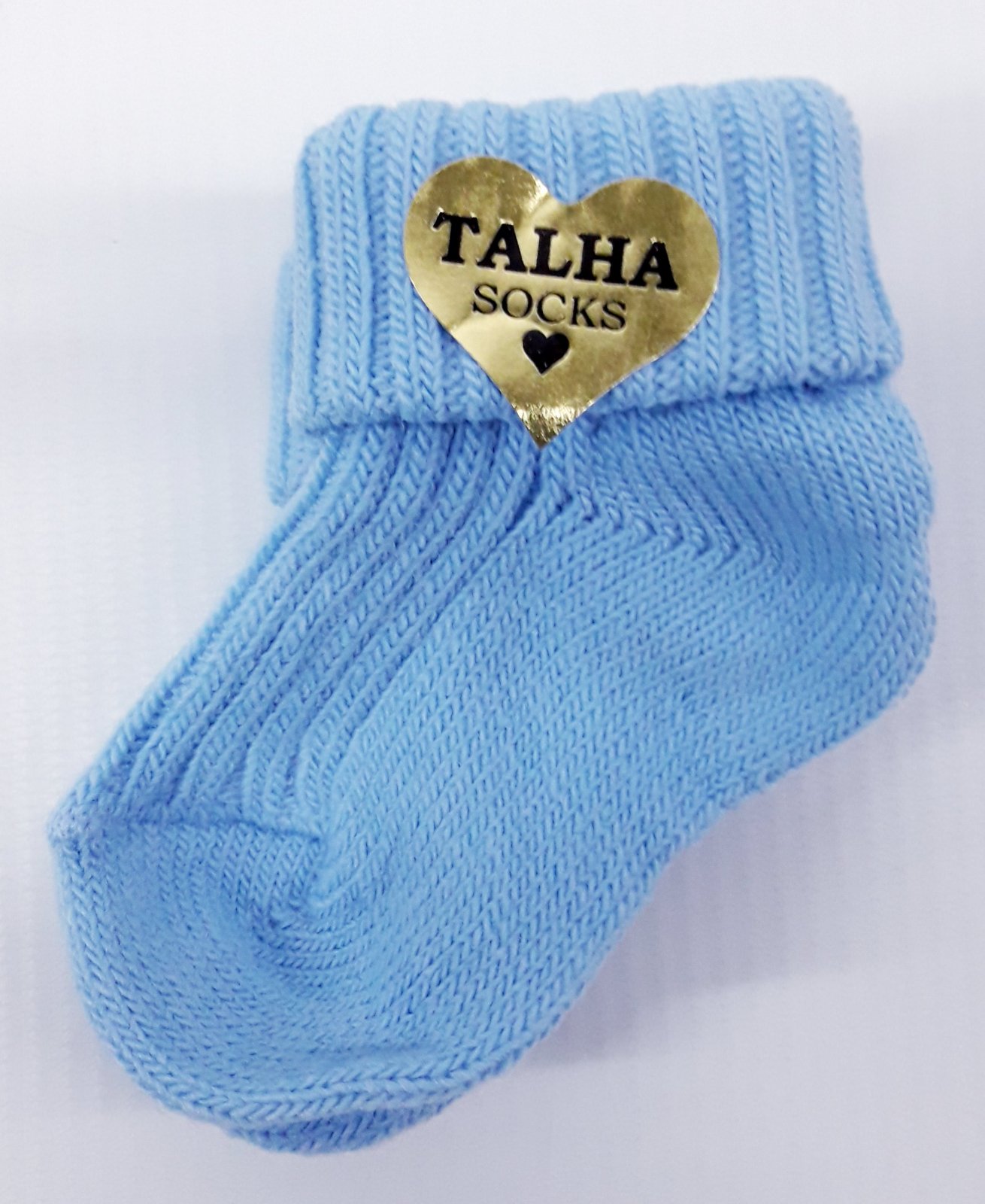 

Носки отворот Talha 0125 8(р) голубой