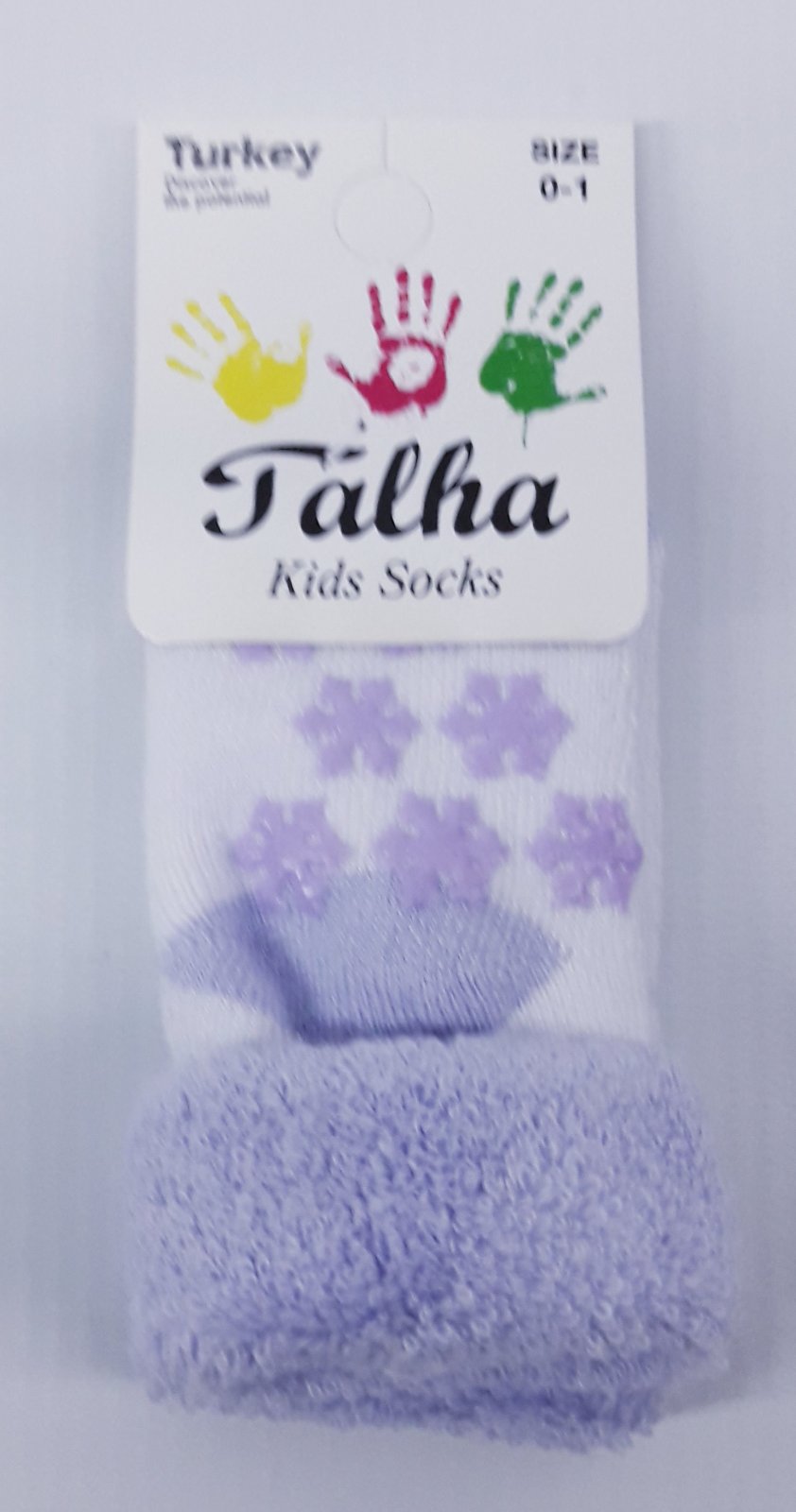 

Носки отворот тормоза Talha 0110 8(р) бело-сиреневый