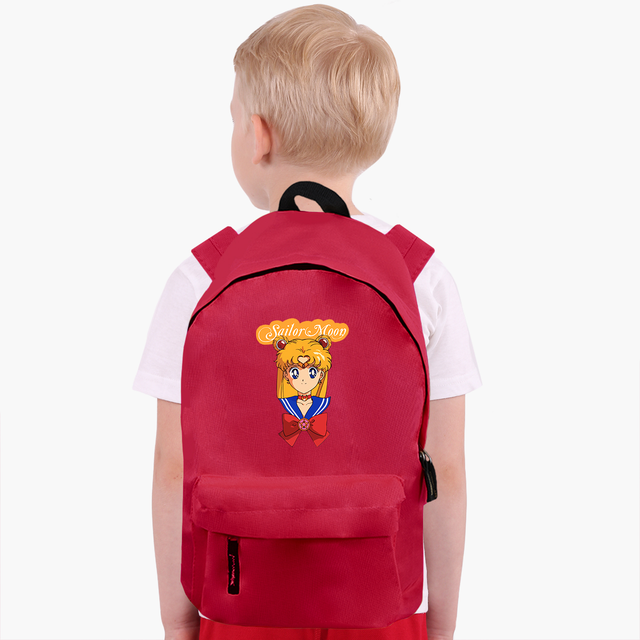 

Рюкзак детский Сейлор Мун (Sailor Moon) (9263-2915-7) 17 л Красный