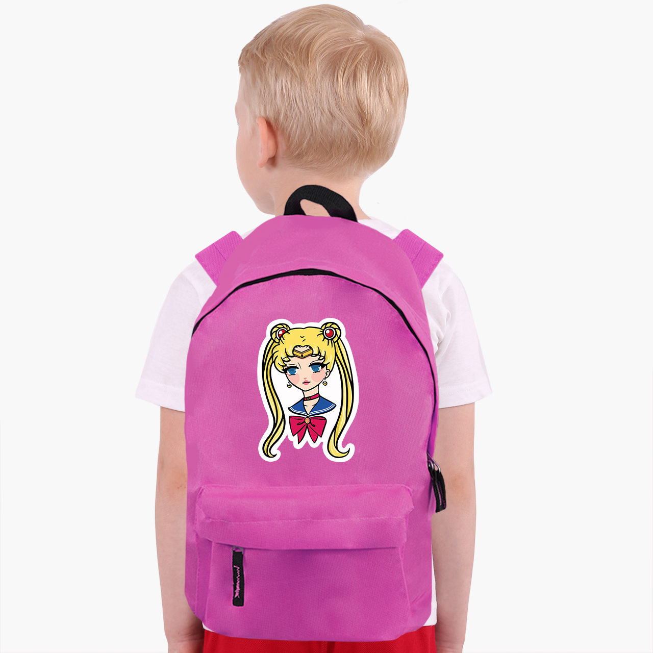 

Рюкзак детский Сейлор Мун (Sailor Moon) (9263-2926-5) 17 л Розовый