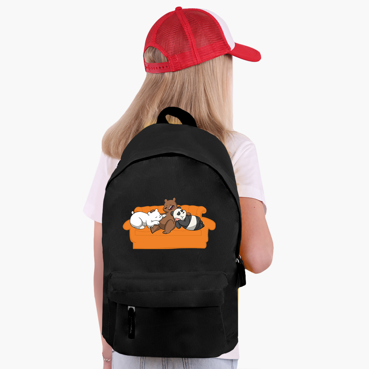 

Рюкзак детский Вся правда о медведях (We Bare Bears) (9263-2890-4) 17 л Черный