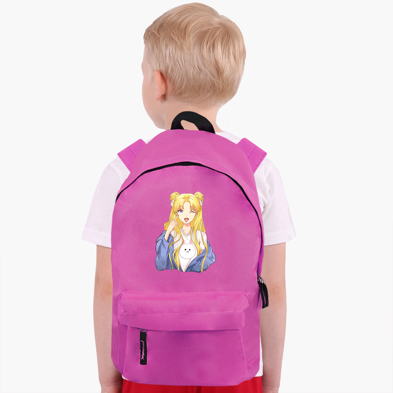 

Рюкзак детский Сейлор Мун (Sailor Moon) (9263-2925-5) 17 л Розовый