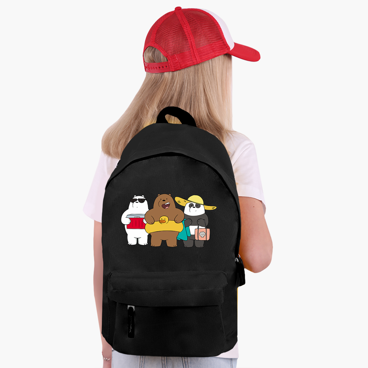 

Рюкзак детский Вся правда о медведях (We Bare Bears) (9263-2893-4) 17 л Черный