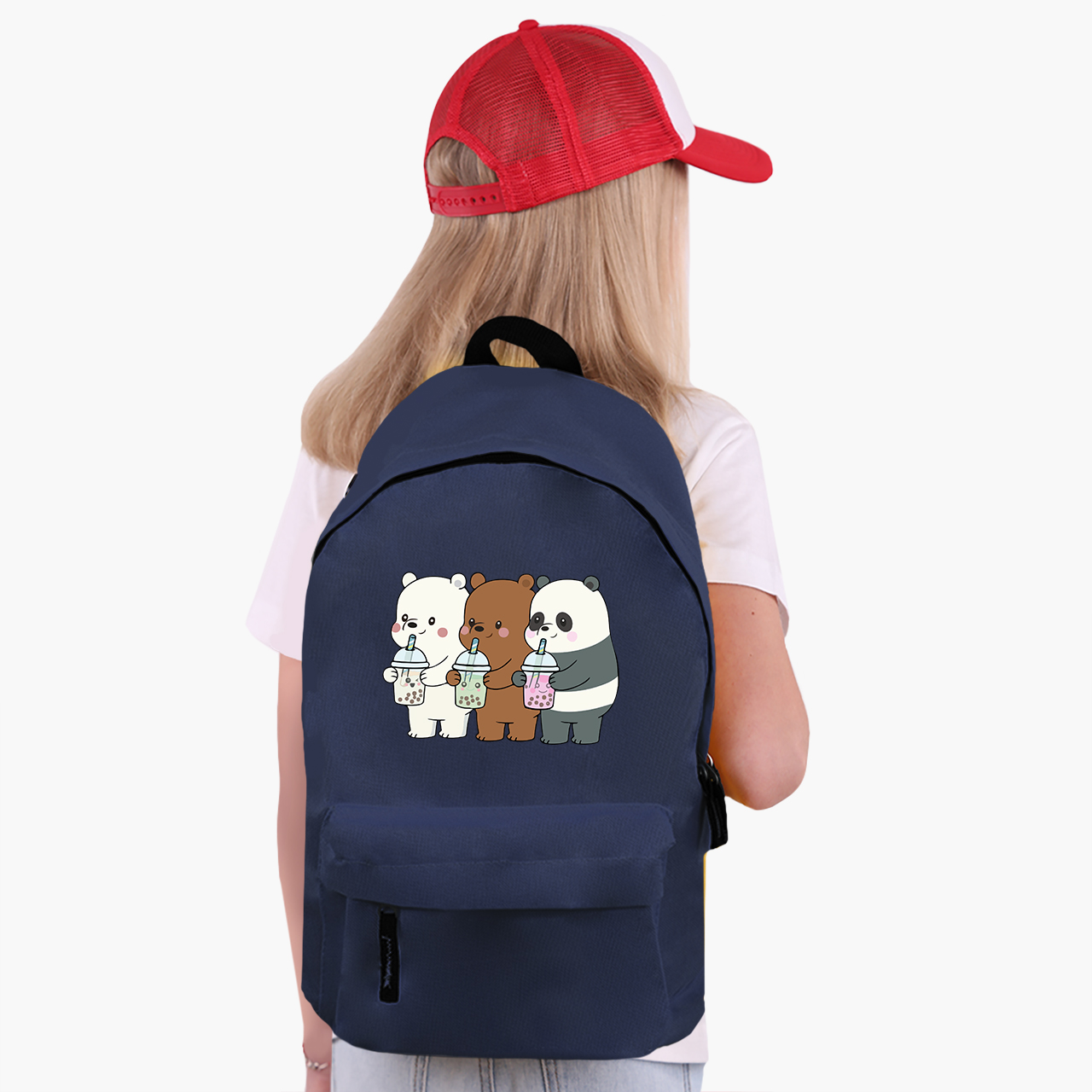 

Рюкзак детский Вся правда о медведях (We Bare Bears) (9263-2896-8) 17 л Темно-синий