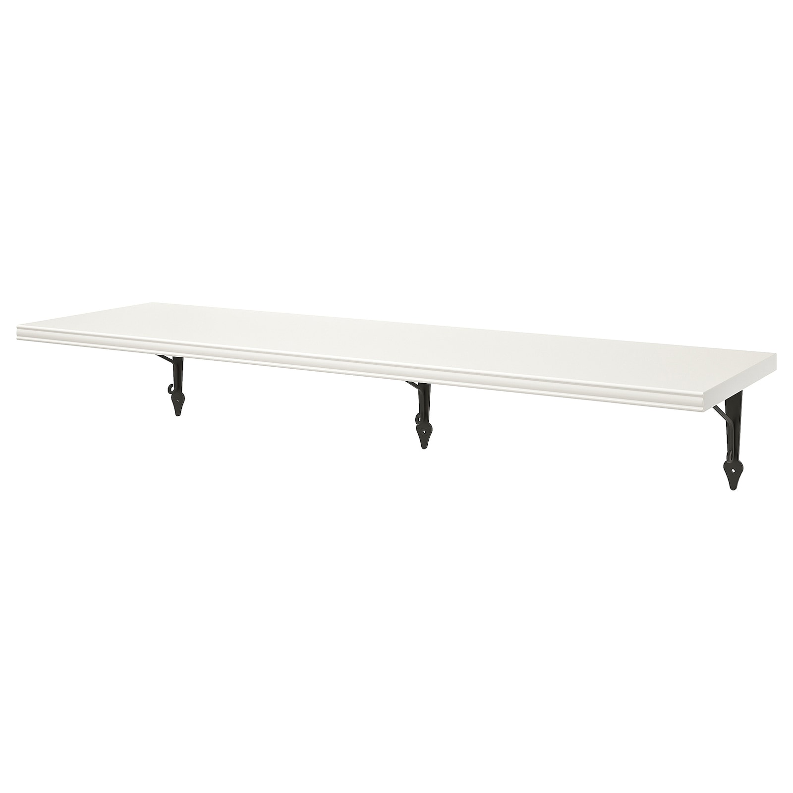 

Полка IKEA BERGSHULT/KROKSHULT навесная 120x30 см белый, антрацит 893.260.62