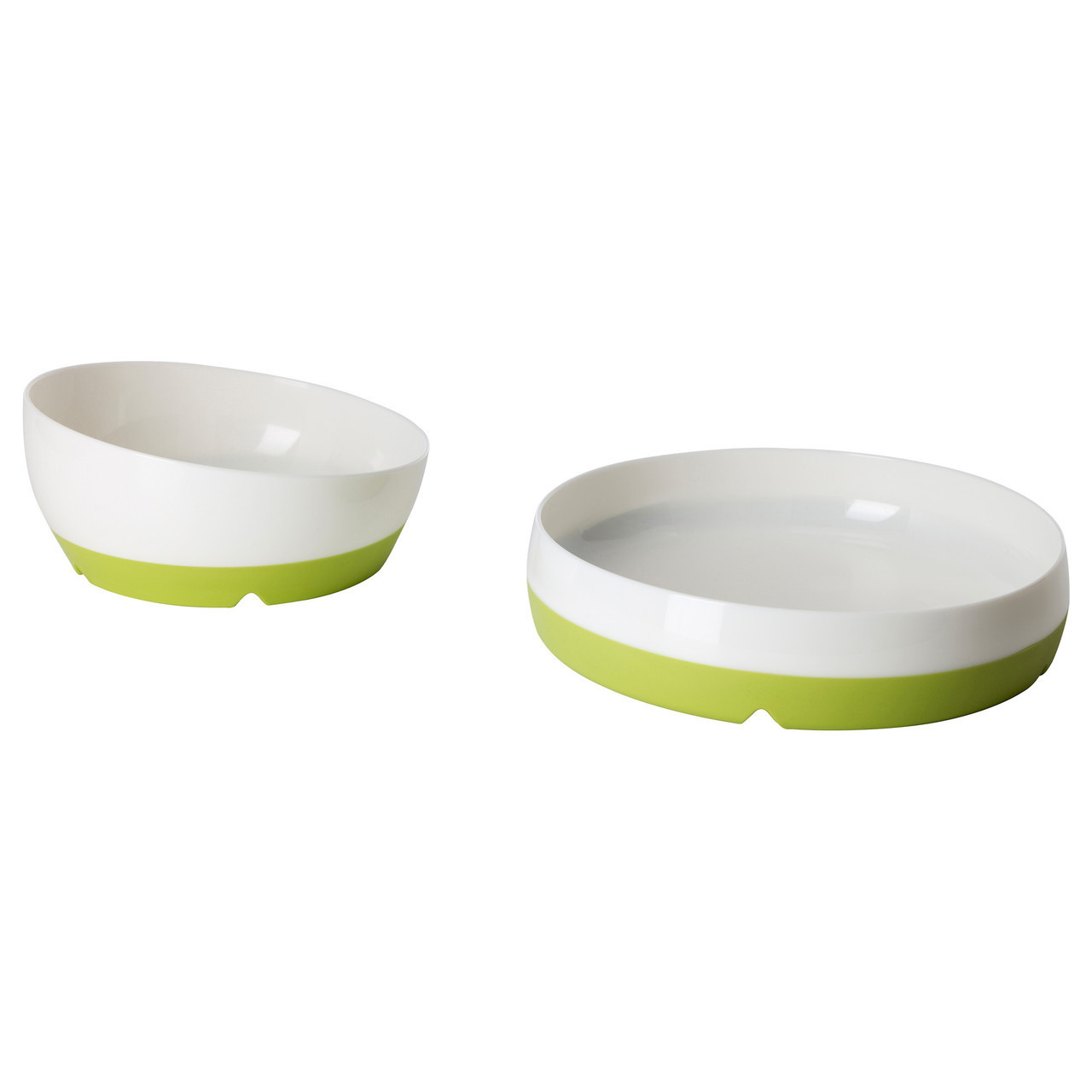 

Тарелка и миска детские IKEA SMÅGLI 2 шт 302.083.48