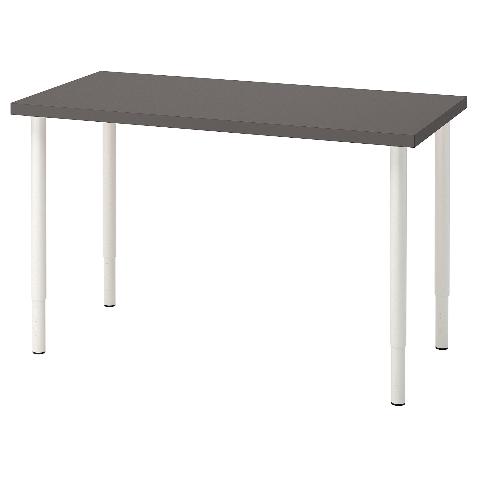 

Письменный стол IKEA LAGKAPTEN / OLOV 120x60 см темно-серый, белый 394.164.75