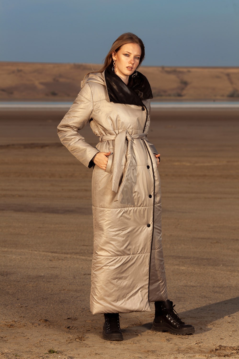 

Пуховик NAVYSAND 40611 XXL Бежевый
