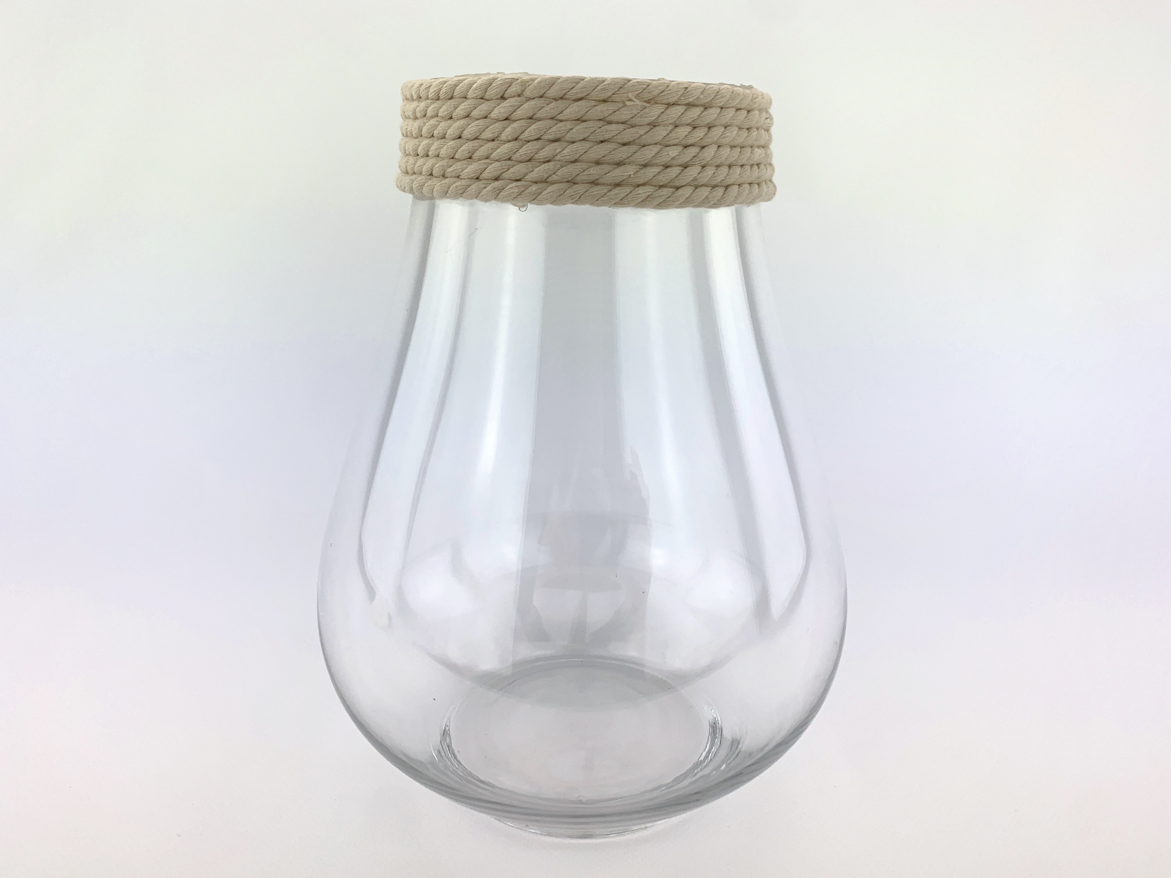 

Ваза для цветов TerrA "Knitted" прозрачная 26х20см (3507-34)
