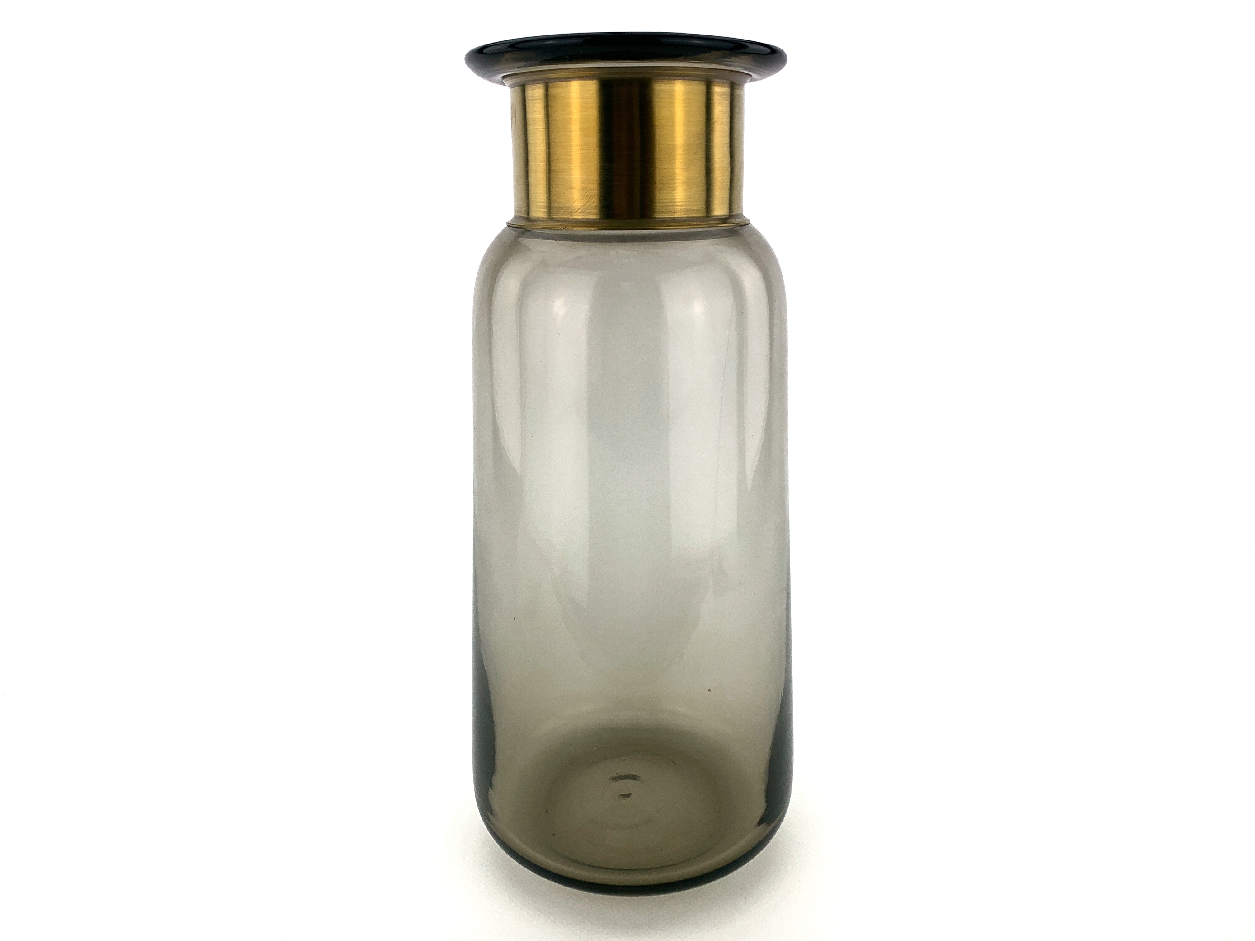 

Ваза для цветов TerrA "Gold collar" пепельный 30х11см (3505-3)