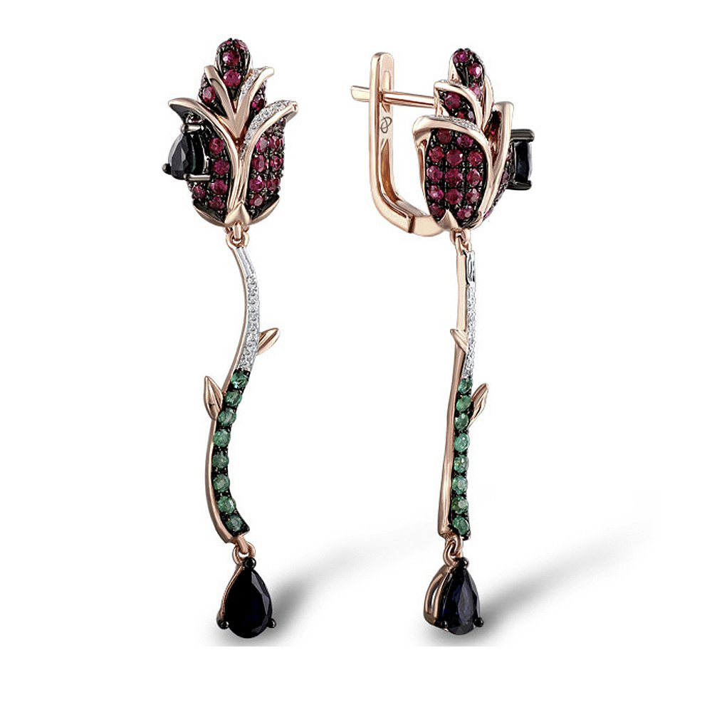 

Серьги из красного золота 1552899