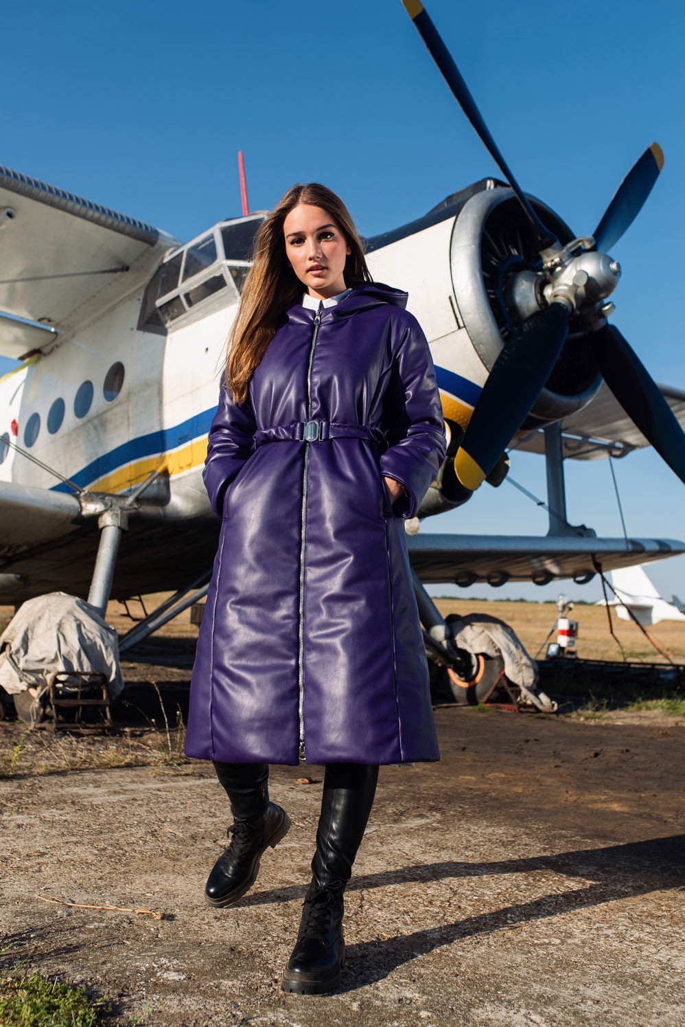 

Пуховик NAVYSAND 40670 L фиолетовый