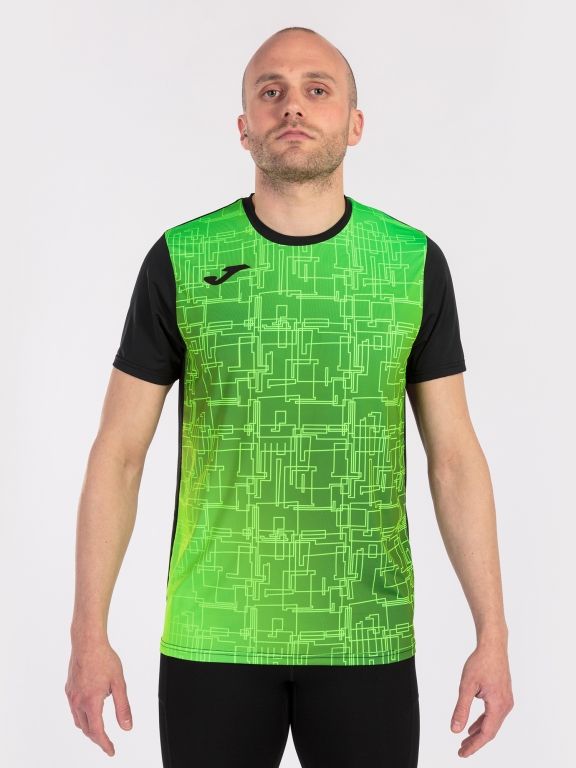 

Футболка Joma Elite Viii 101929.117  Салатово-черная, Футболка Joma Elite Viii 101929.117 L Салатово-черная