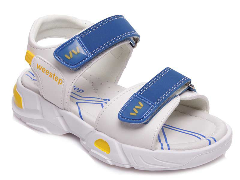 

Сандалии детские лето для мальчика Weestep 00-00006249 Белый р.26 (17 см.)