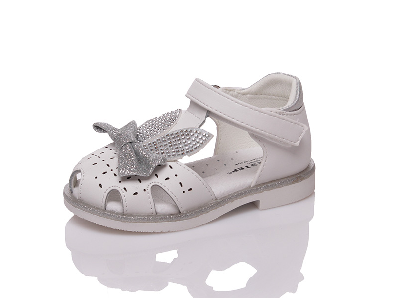 

Босоножки детские лето для девочки Weestep 00-00003545 Белый р.25 (16,7 см.)