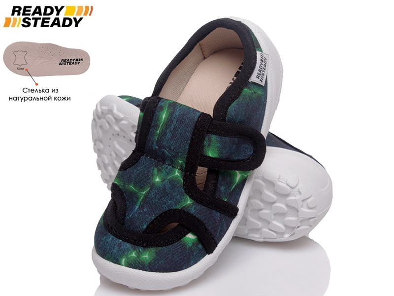 

Тапочки детские деми для мальчика Ready Steady 00-00006573 Синий р.22 (14 см.)