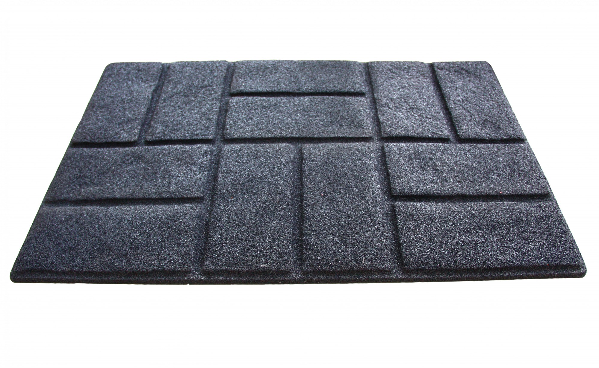 

Коврик придверный Torn Brick 50*75 графіт