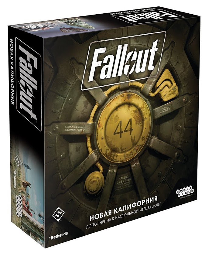 

Настольная игра Fallout: New California (Новая Калифорния) (915155)