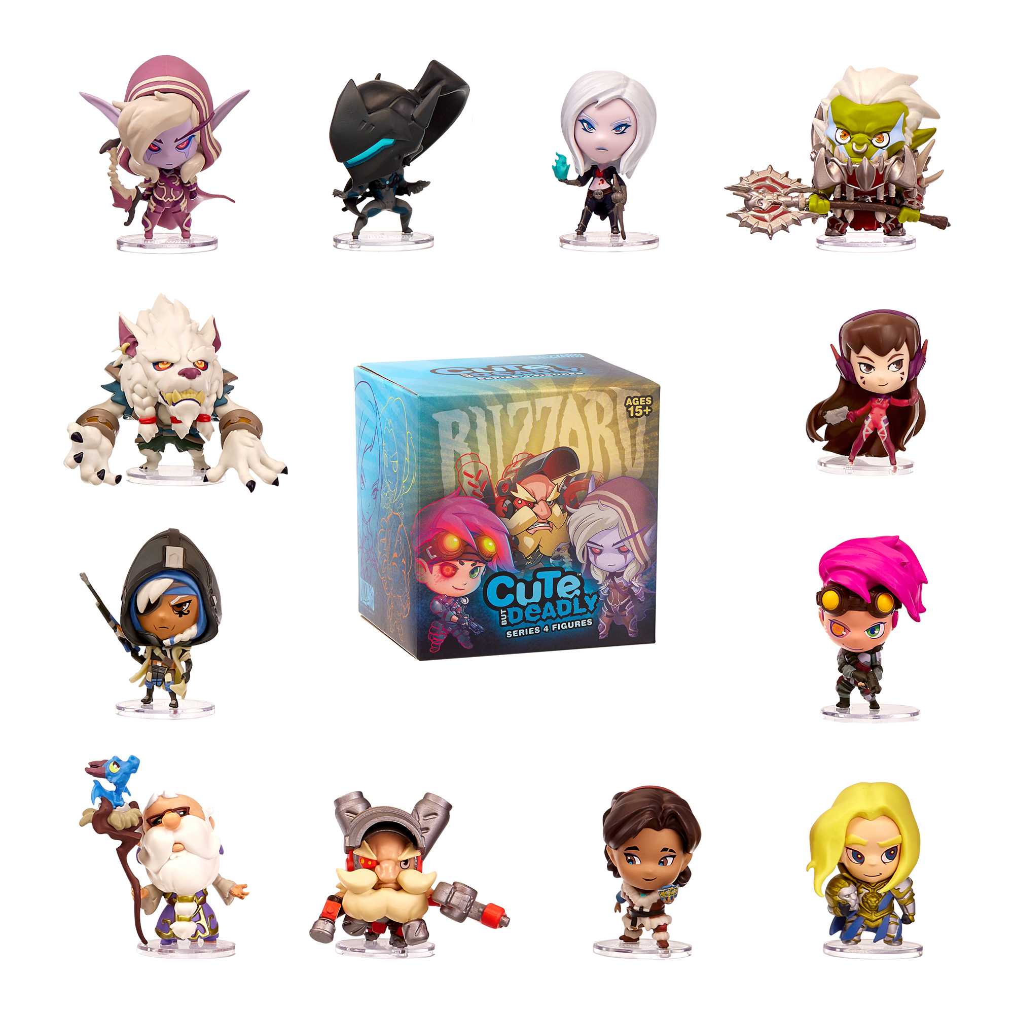 

Фигурка OVERWATCH Cute But Deadly Blind Vinyls - Series 4 (Овервотч серия 4)