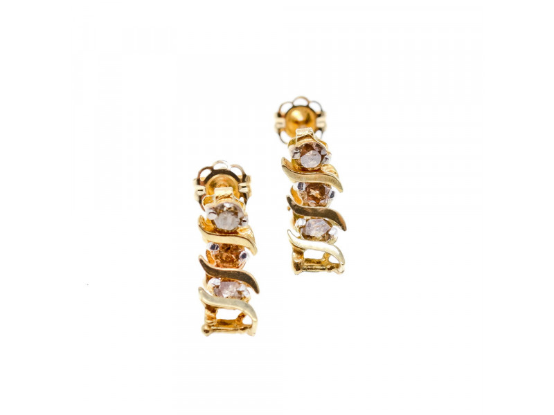 

Золотые серьги с сапфиром Мелодия Натуральный Sky Jewelry 002818