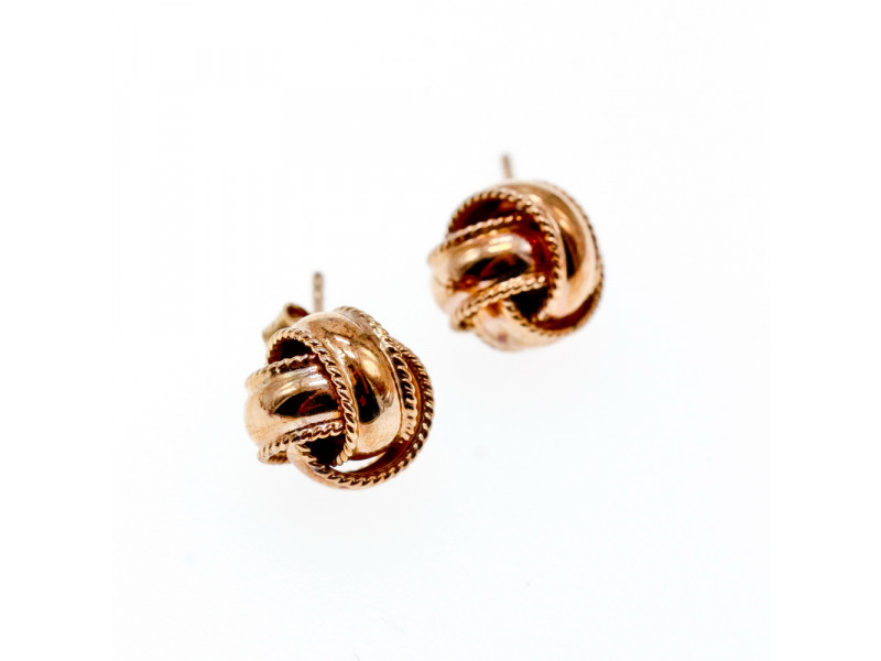 

Серебряные серьги в медной позолоте Утонченность Sky Jewelry 002825