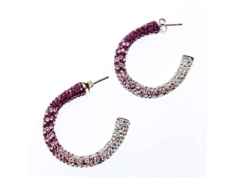 

Серебряные серьги с россыпью из фианитов Роскошь Sky Jewelry 002975