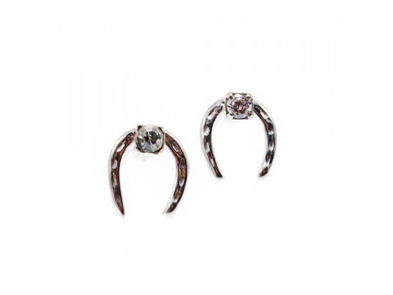 

Золотые серьги с бриллиантами Подкова Sky Jewelry 002715