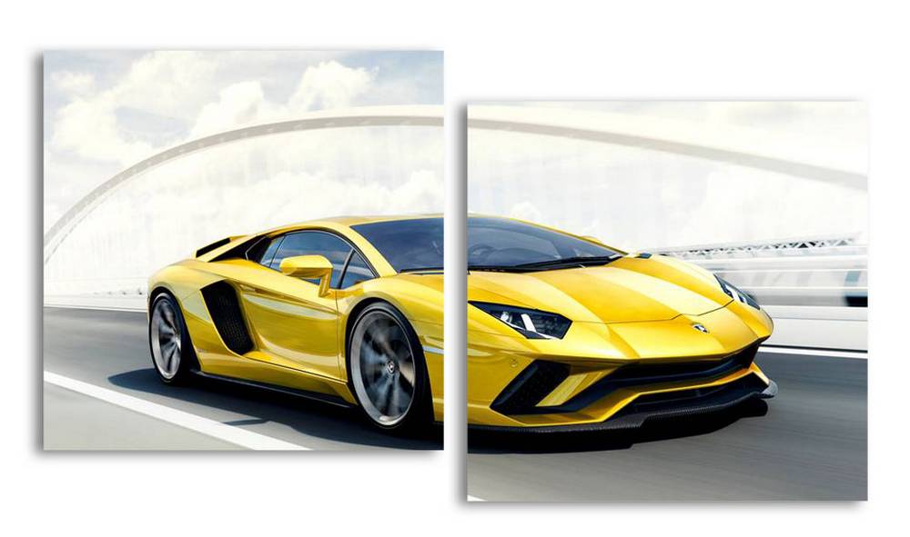 

Модульная картина LaPrint Lamborgini 130х70 см