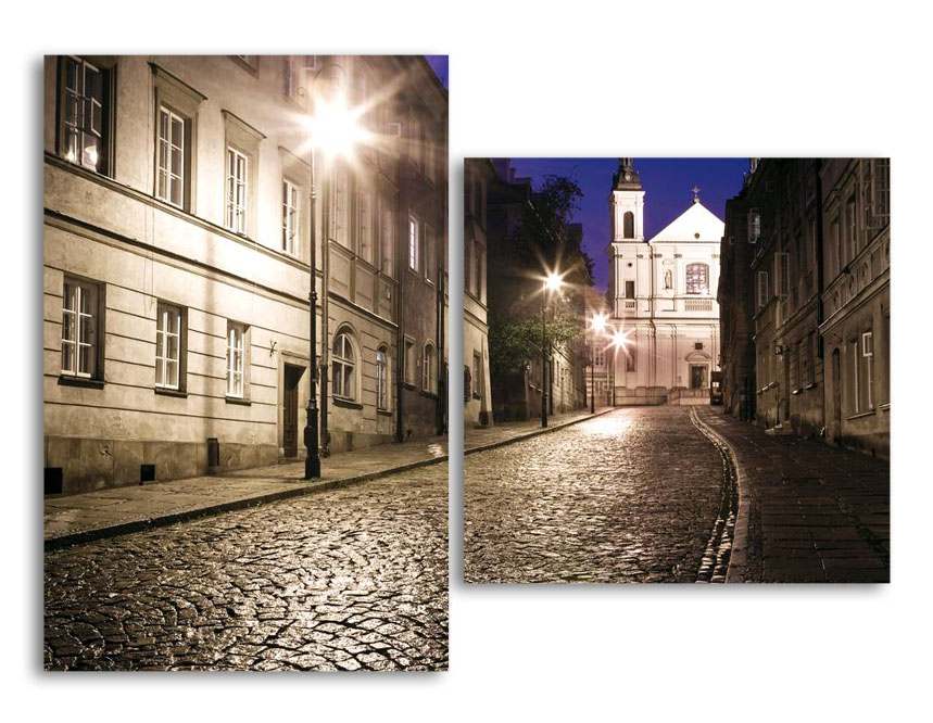 

Модульная картина LaPrint Старинный город 100х73 см
