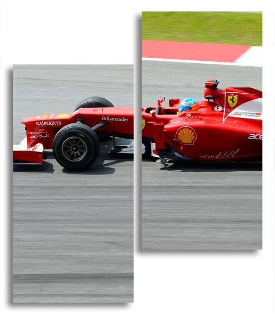 

Модульная картина LaPrint Formula 1 100х116 см