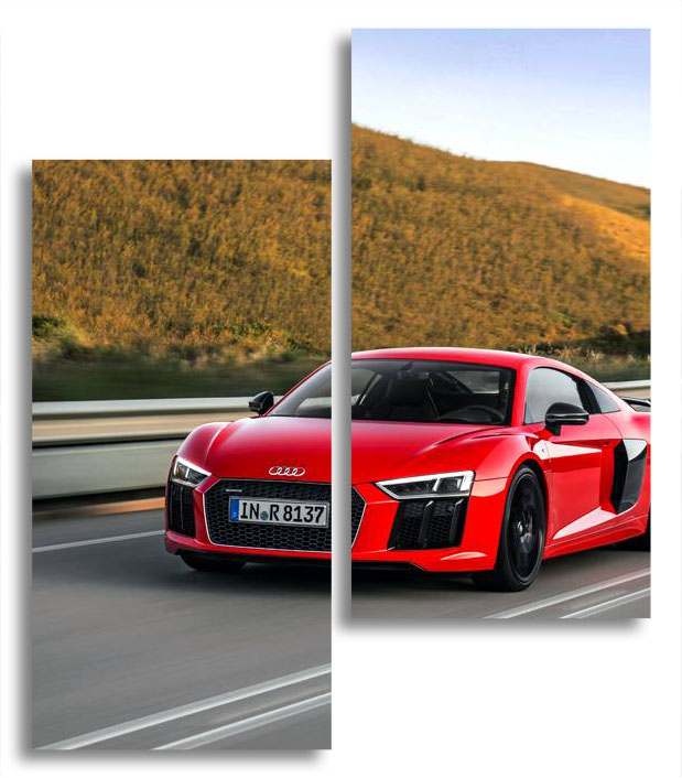 

Модульная картина LaPrint Ауди 100х116 см