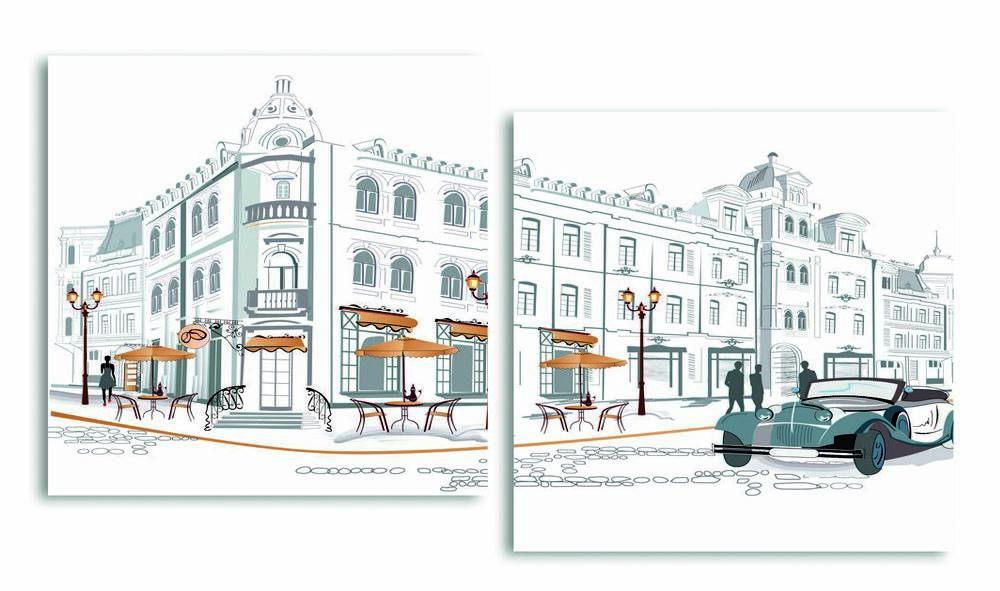 

Модульная картина LaPrint Авто 130х70 см