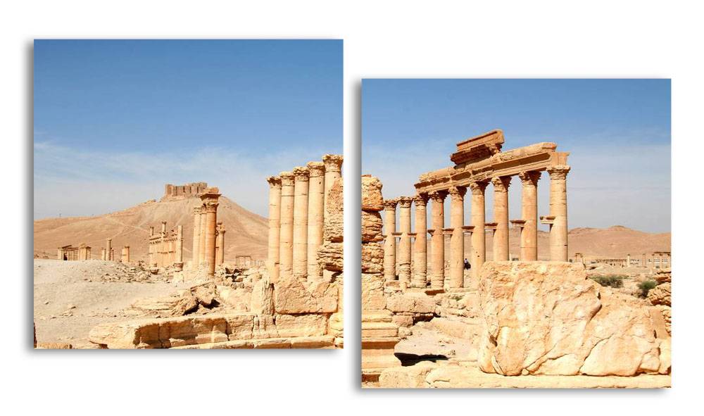 

Модульная картина LaPrint Древний город 130х70 см