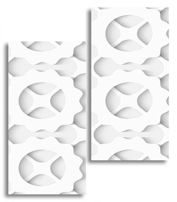 

Модульная картина LaPrint 3D узор 150х174 см