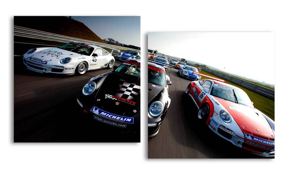 

Модульная картина LaPrint Porsche 130х70 см