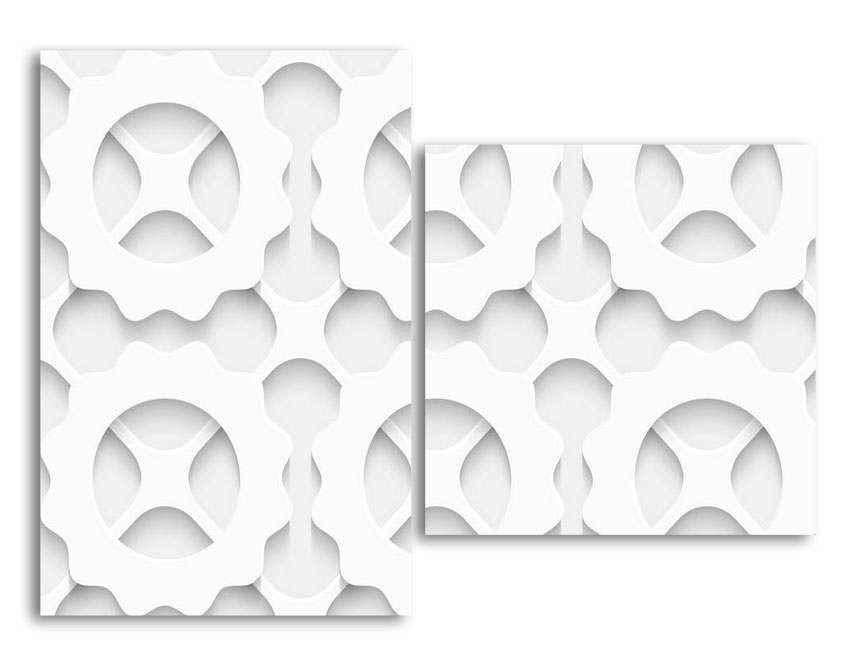 

Модульная картина LaPrint 3D узор 130х94 см