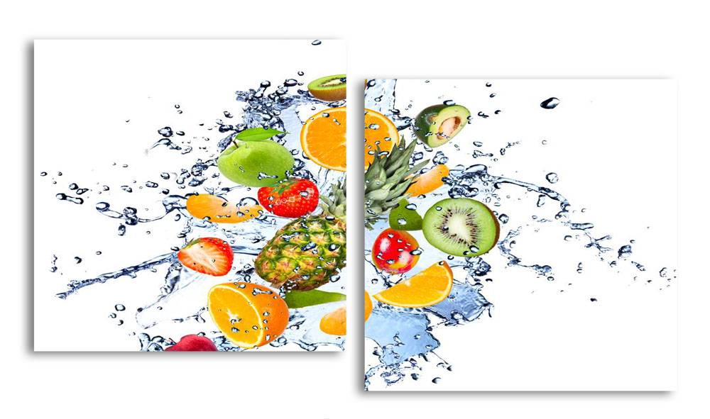 

Модульная картина LaPrint Фрукты 130х70 см