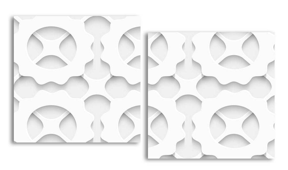 

Модульная картина LaPrint 3D узор 130х70 см