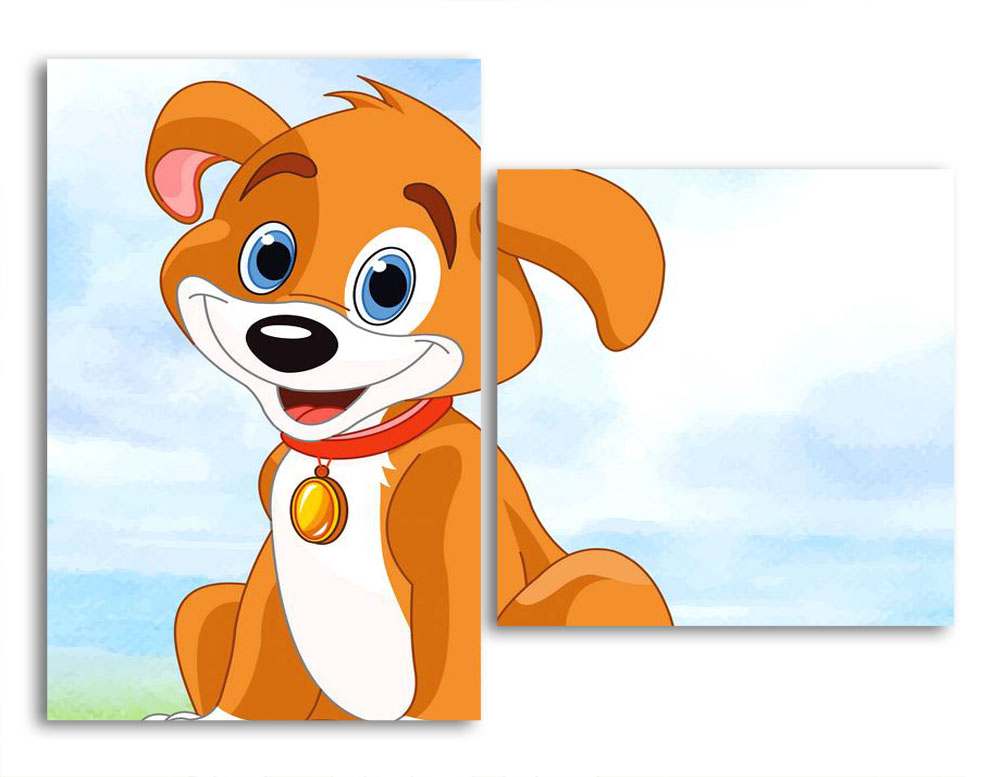 

Модульная картина LaPrint Щенок 130х94 см