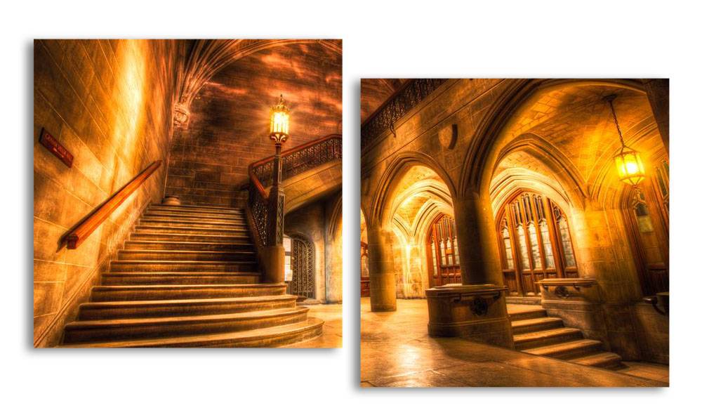 

Модульная картина LaPrint Лестница 130х70 см