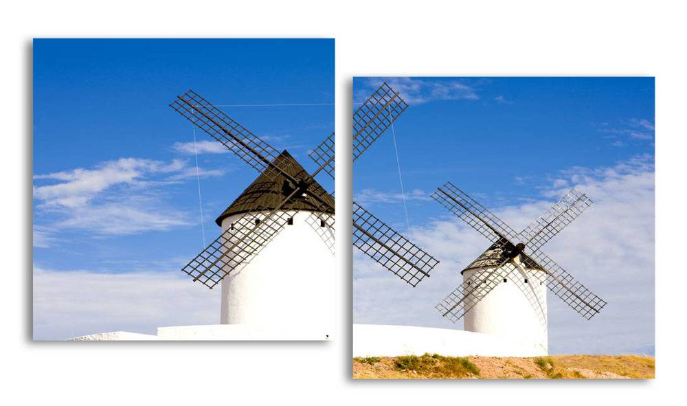 

Модульная картина LaPrint Мельницы 130х70 см