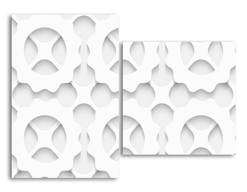 

Модульная картина LaPrint Узоры 130х94 см