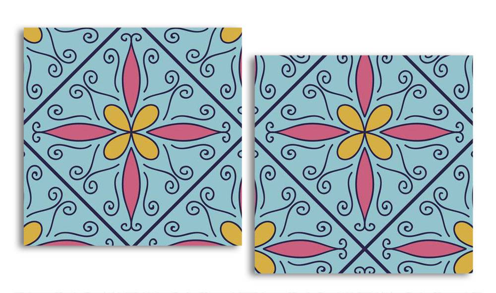 

Модульная картина LaPrint Цветы 130х70 см