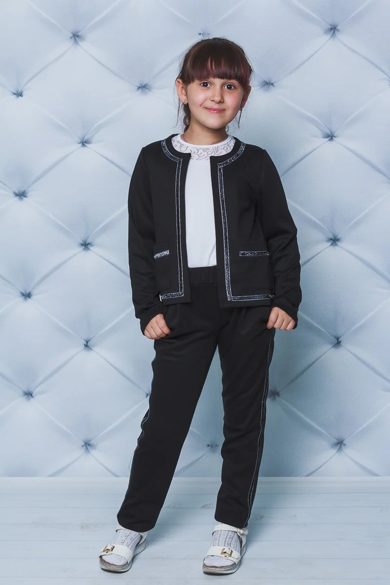 

Fashions • Школьный костюм для девочек Rebecca Fashions 152 черный (01967-ве)