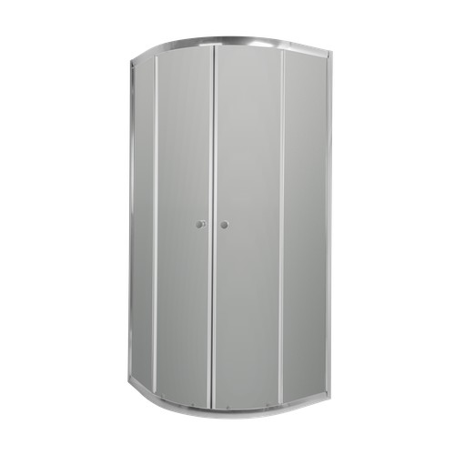 

Душова кабіна півкругла 90x90, графітове скло, Invena Vitoria AK-49-197