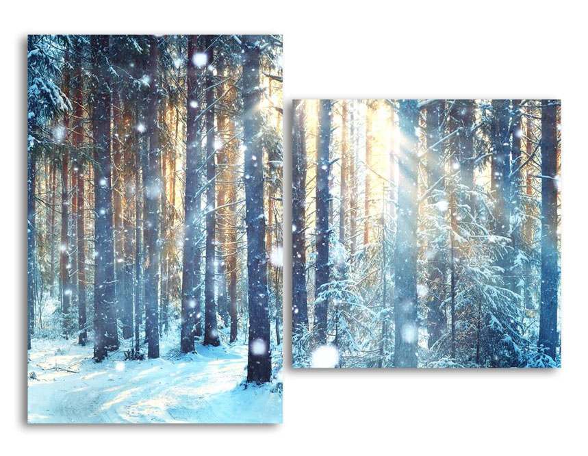 

Модульная картина LaPrint Солнечная зима 130х94 см