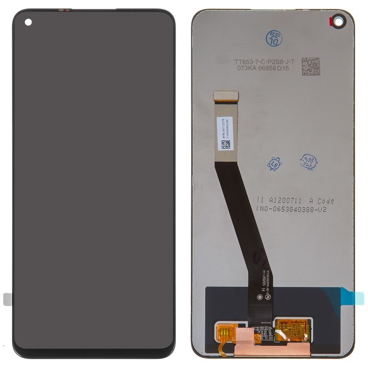 

Дисплей для Xiaomi Redmi Note 9, Redmi 10X 4G с сенсором черный Оригинал original PRC