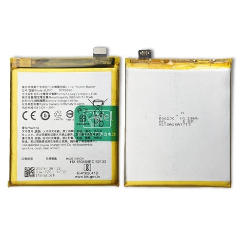 

Аккумулятор для OPPO BLP701, Reno, Realme X 3765mAh original PRC