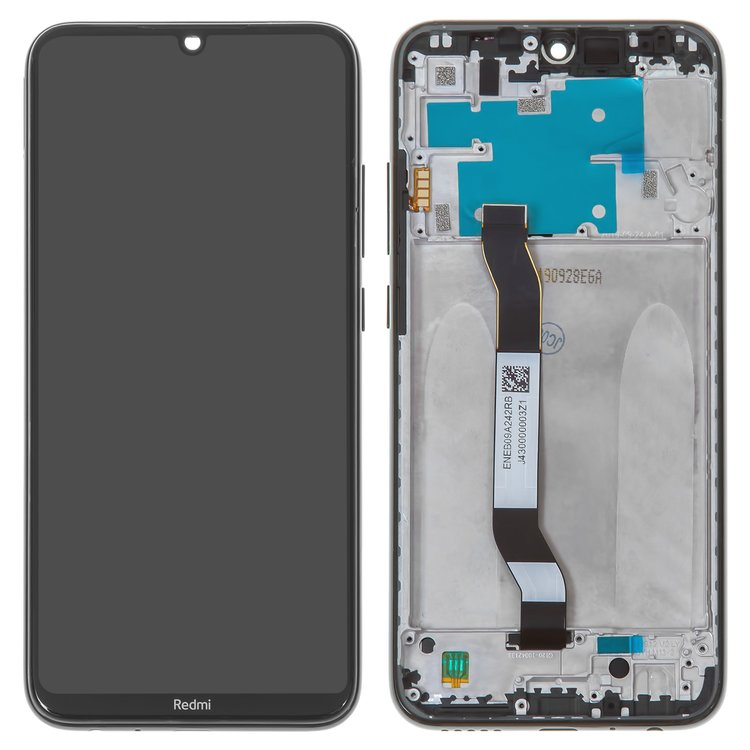 

Дисплей для Xiaomi Redmi Note 8 с сенсором и рамкой черный Оригинал оригинал
